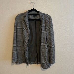Plaid blazer